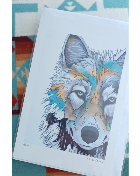 WolfKarte/Bild "Alpha" 