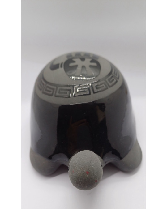 San Juan Pueblo Töpferei "Black Pottery" Turtle Island