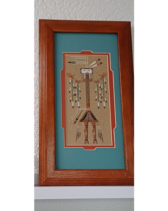 Sandbilder der Navajo Yei Bi Chi