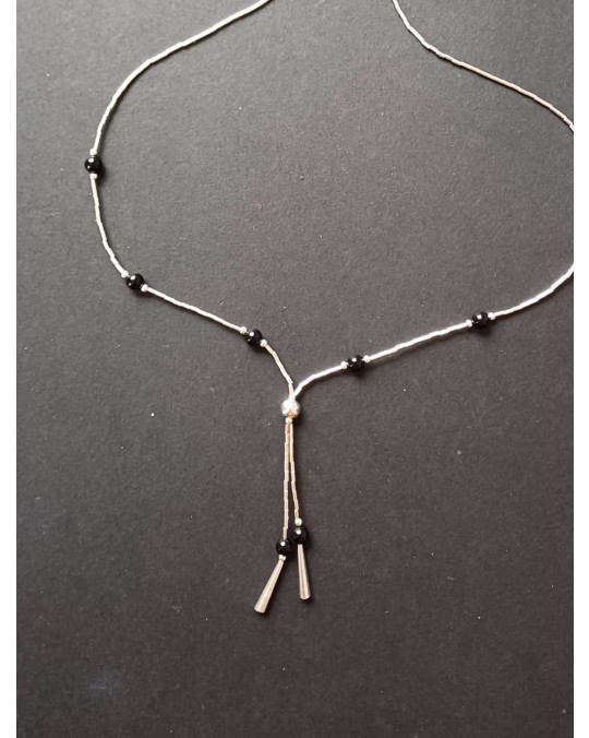 Liquid Silver Kette "Y"