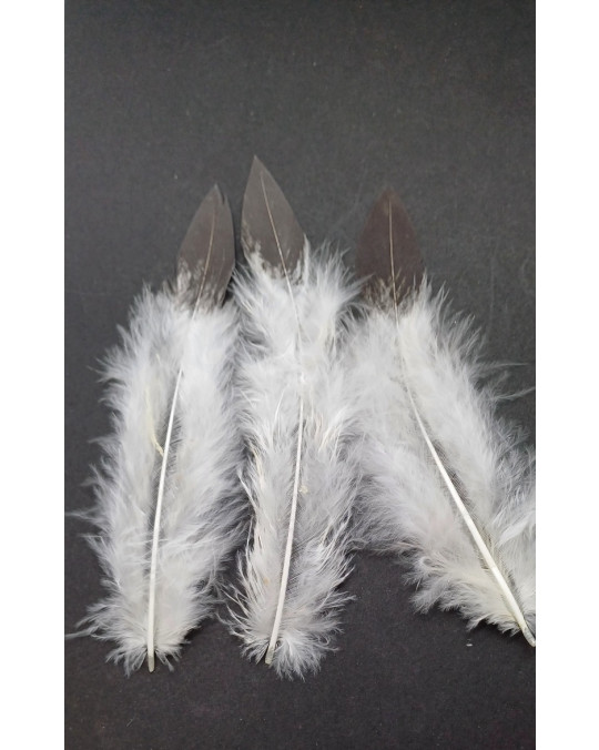 Kleine Adler-Flausch Imitat Airbrush-Federn 