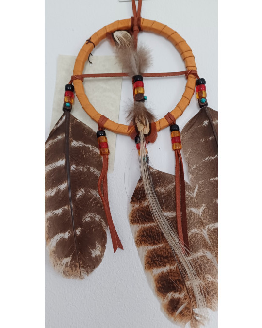 Medizinrad der Cherokee mit Pferdehaar