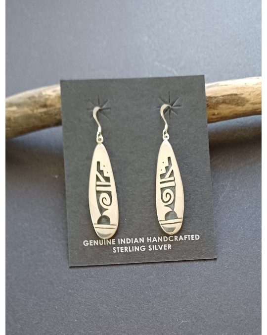 Wasser Symbolik Ohrhänger der Hopi