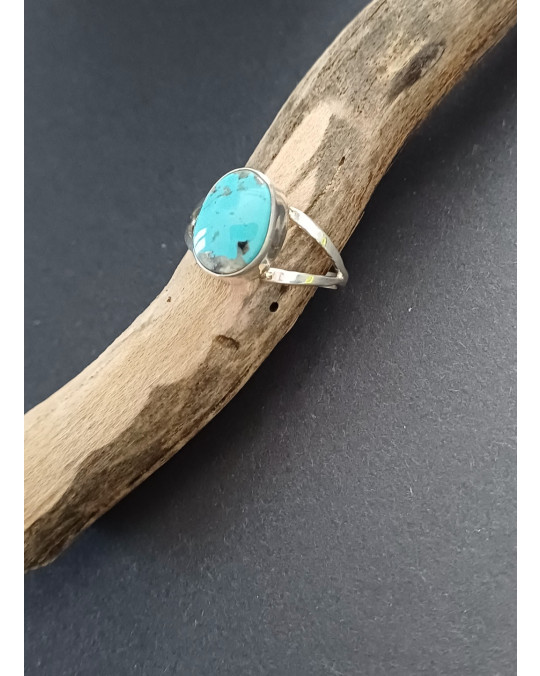 Türkis Ring der Navajo in Grösse 10.5