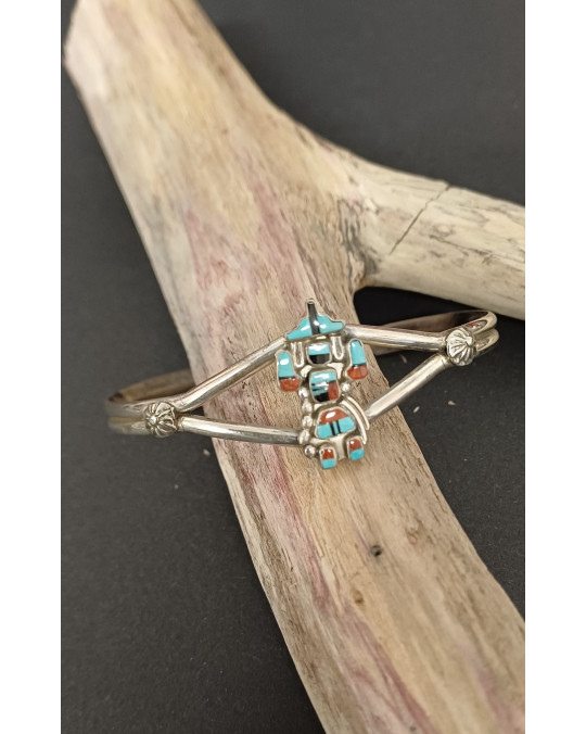Damen Armreif der Zuni "Kachina"