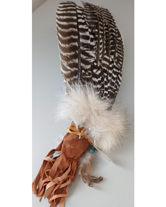 Räucherfächer der Navajo, aus einer Wildtruthahnschwinge