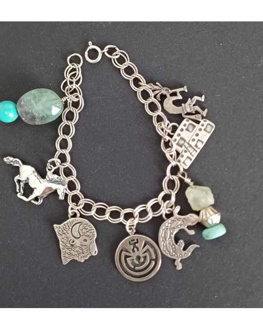 Bettelarmband "Native American Symbols"