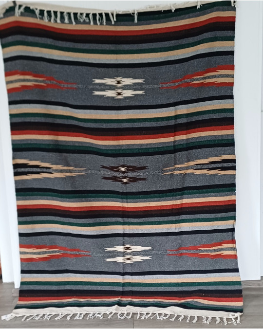 Gewobene Decke/Teppich "San Miguel" im mexikanischen Stil