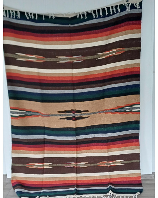 Gewobene Decke/Teppich "San Miguel" im mexikanischen Stil
