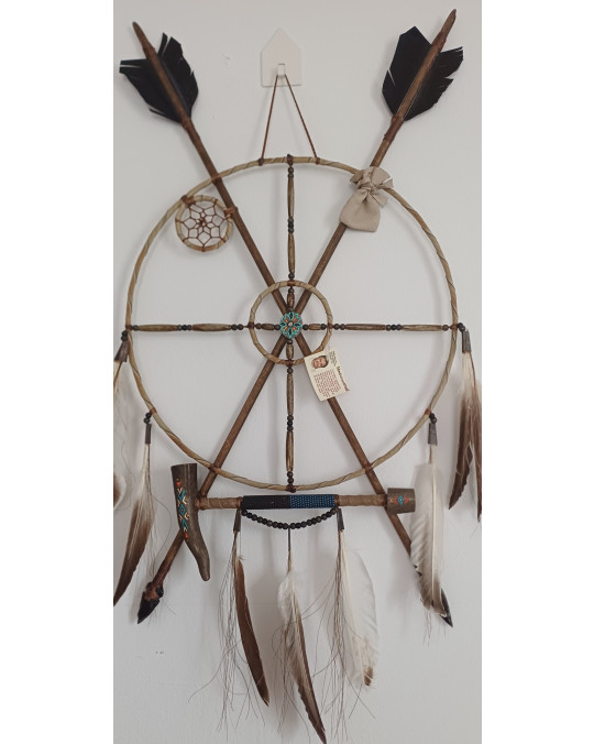 Medizinrad /Ausrüstungsschild Navajo