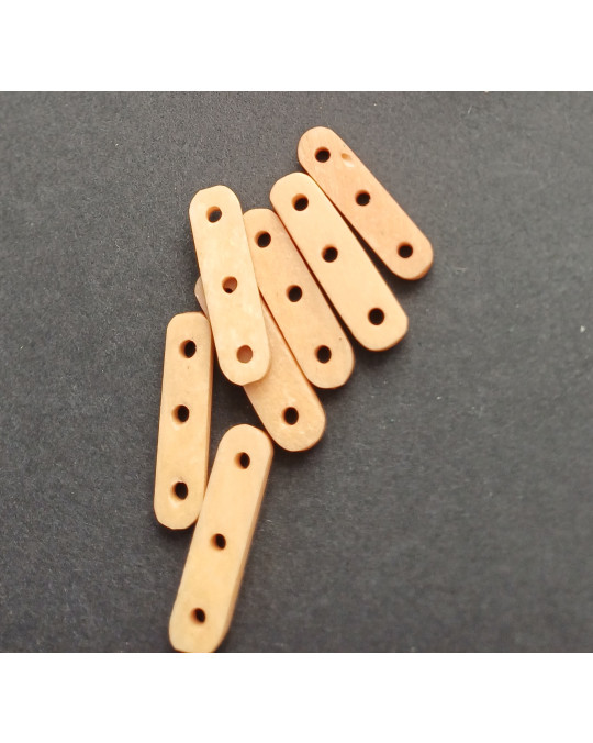 Spacer für Choker aus Kochen, hellbraun