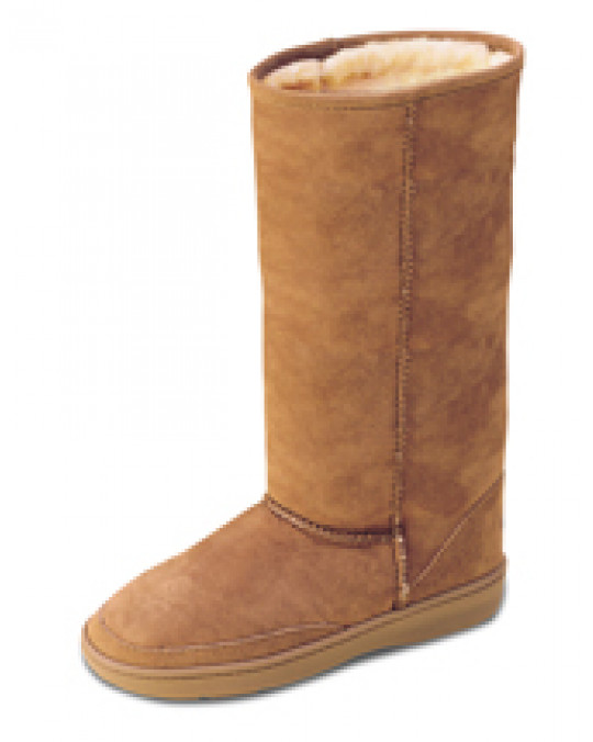 Winter Sheepskin (Lammfell) Stiefel mit robuster Sohle in 3 Farben