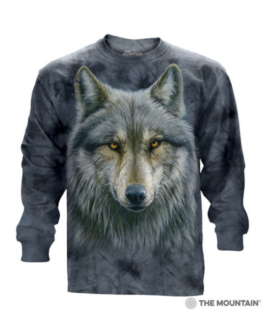"Warrior Wolf" Langärmeliges Shirt von The Mountain