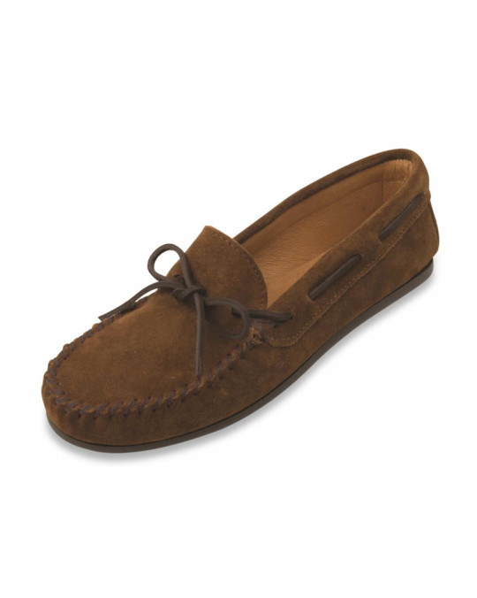 Wildleder Mokassin, elegant und sportlich leicht, in 3 Farben