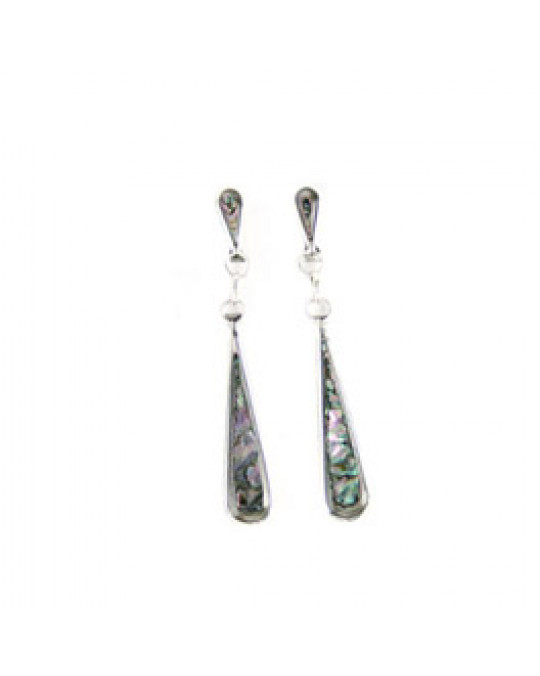 Ohrstecker Abalone Muschel Inlay
