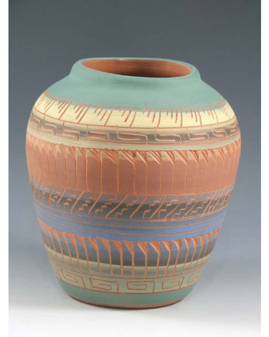 Navajo Töpferei "Etched Pottery"