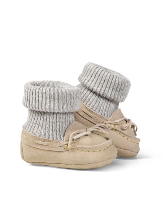 Winter "Mokassin" Lammfellstiefeli für Ihr Baby 