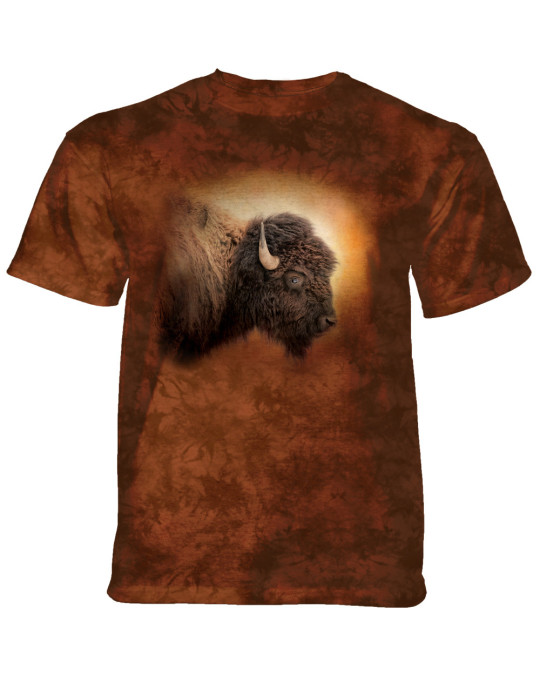 "Bison Sunset" T-Shirt von The Mountain Grösse L