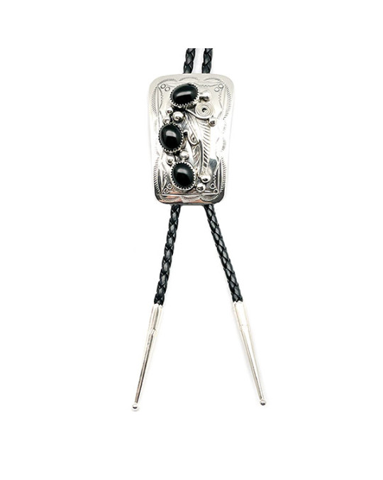 Bolo Tie mit Onyx