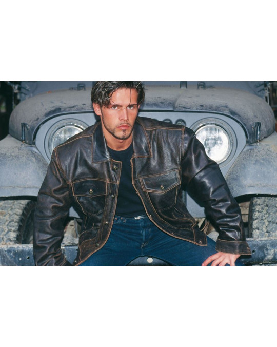 Lederjacke "Brando"