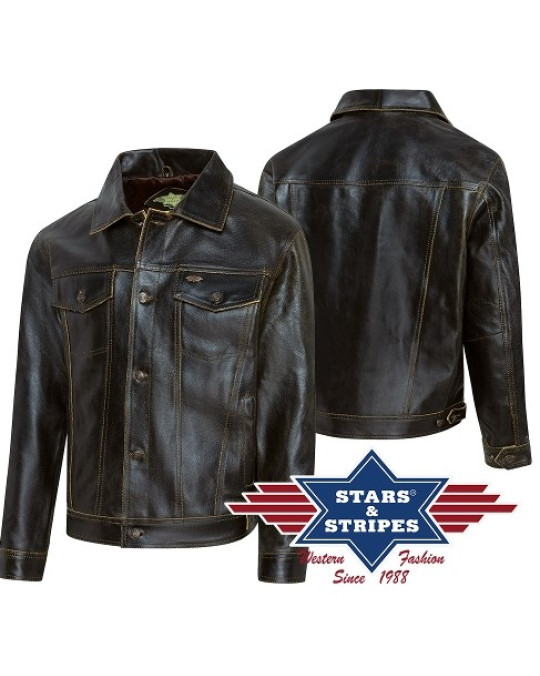 Lederjacke "Brando"