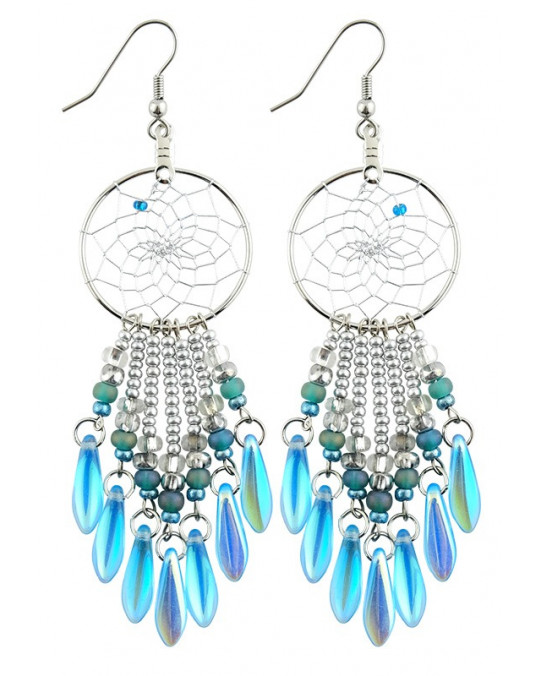 Modeschmuck Dreamcatcher Ohrringe aus Kanada