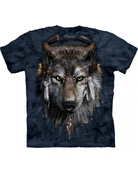 DJ Fen Wolf T-shirt The Mountain