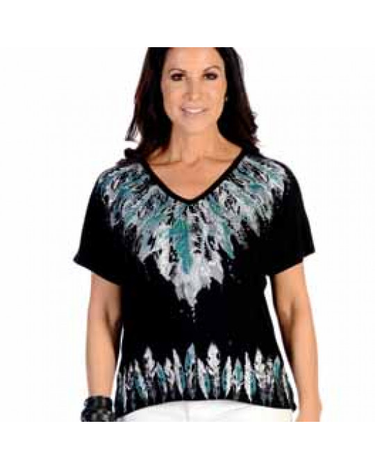 "Many Feathers" Damen T-Shirt 