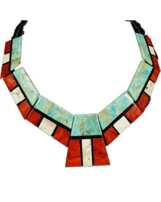 Kette aus dem Santo Domingo Pueblo