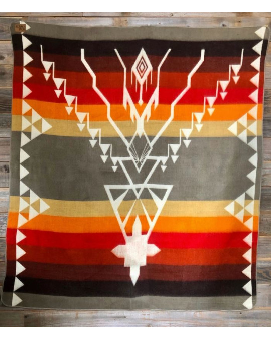 Original Ecuador leichte Decke (Throw) "Creation"