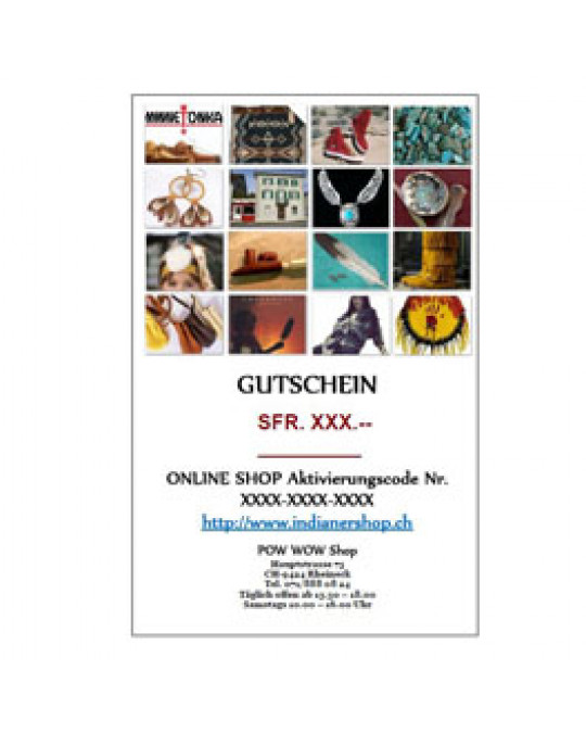 Geschenks-Gutschein ONLINE einzulösen, Sie erhalten einen Code