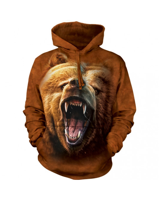 "Grizzly Growl"  Hoodie (Kapuzen-Sweatshirt) von The Mountain 