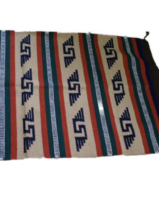 Gewobener, kleiner Teppich