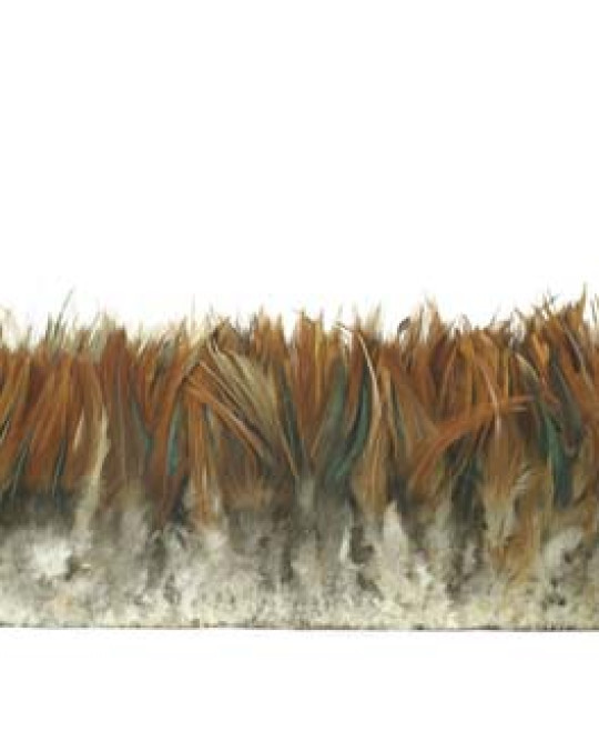 Zierhahnen-Federn braun - Packung in 2 Längen erhältlich