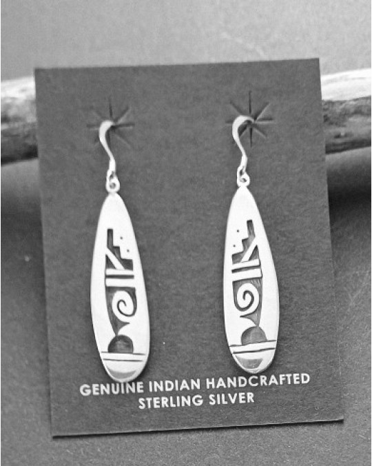 Wasser Symbolik Ohrhänger der Hopi