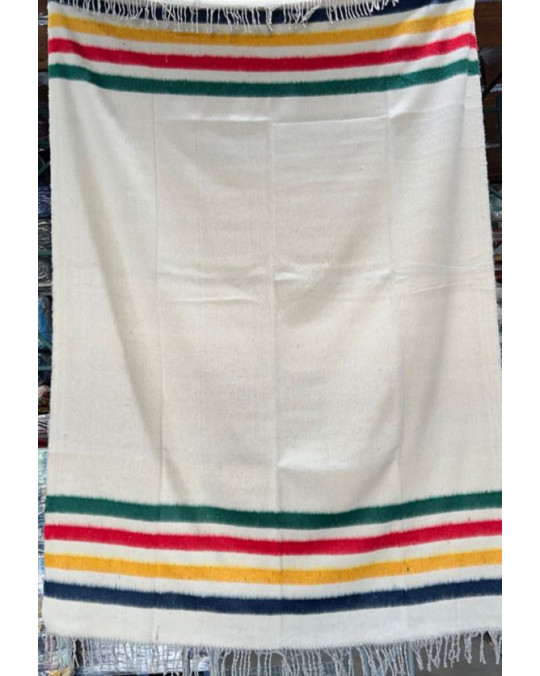 Original mexikanische Decke im Glacier Park Design, gross, echt Wolle
