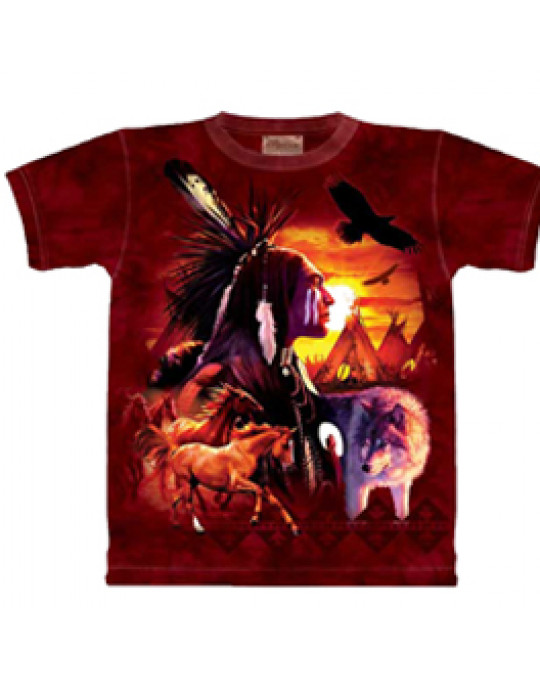 "Indian Collage" T-Shirt von The Mountain