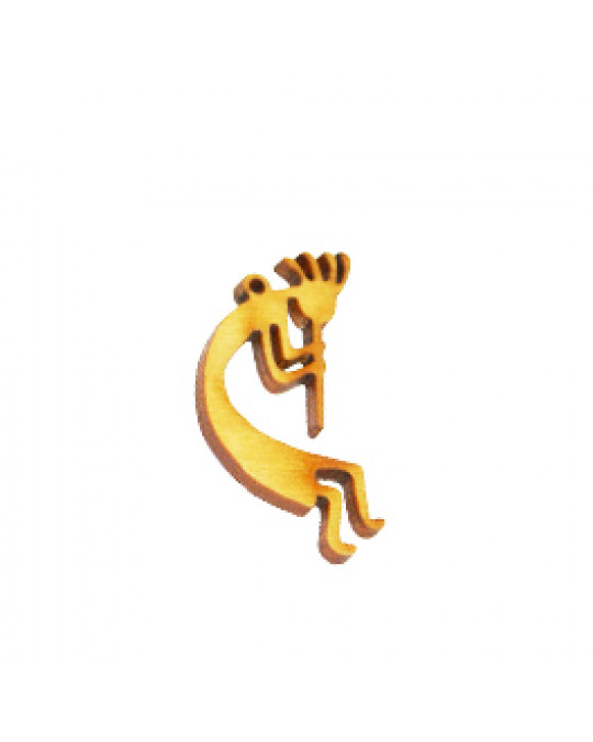 Holzamulette Symbole der Indianer-Kokopelli Motiv-