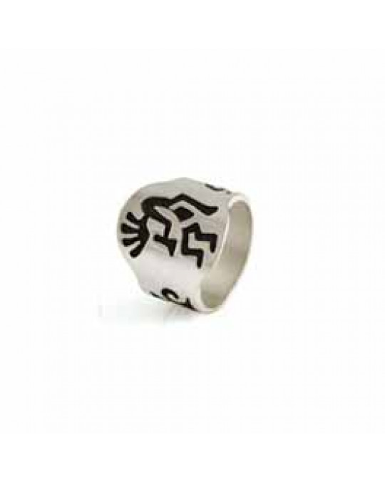 Ring mit Kokopelli Motiv