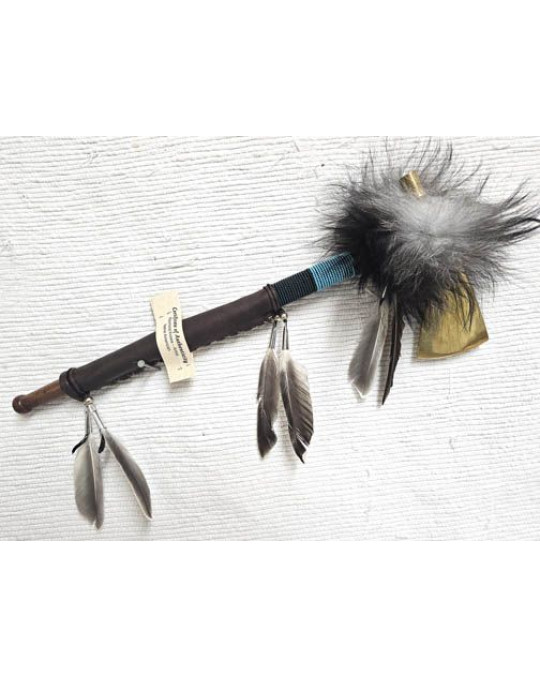 Messing Pfeifentomahawk der Navajo - Replika