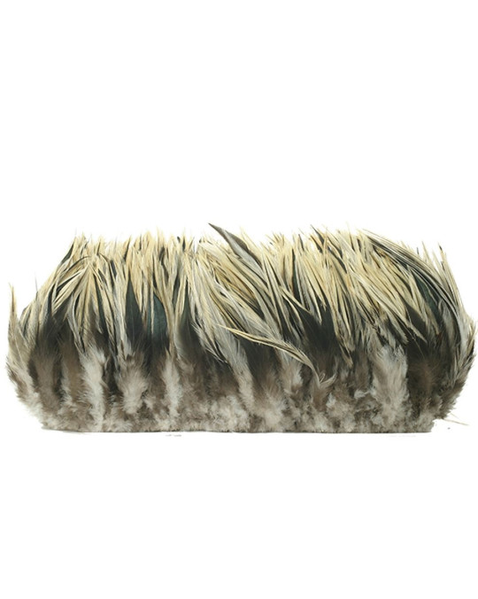 Zierhühner Federn GROSS, "Badger" Packung, längere Federn