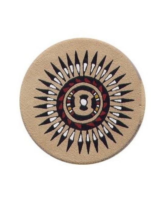 Mini-Schild "Lakota-Design Black War Bonnet"