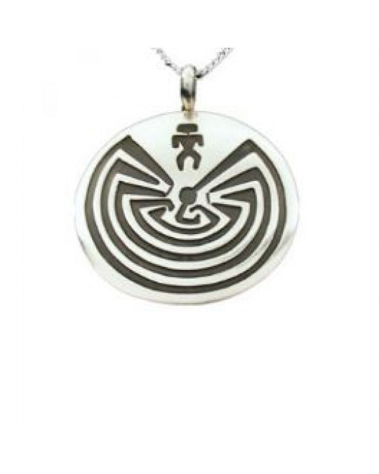 Amulett Labyrinth "Man in The Maze" der Navajo