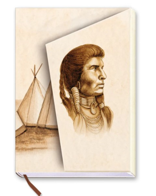 !HIT Notizbuch im Stil der Indianer