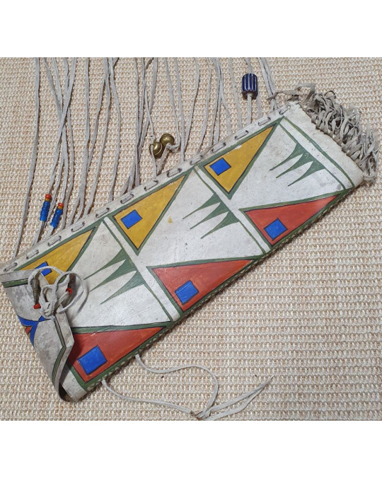 Parfleche -Beutel - indianische Handarbeit Lakota