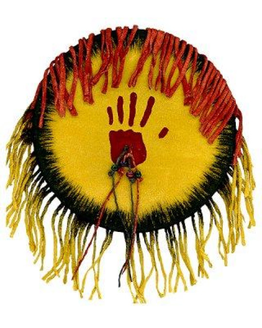 Mini-Schild "Red Hand"