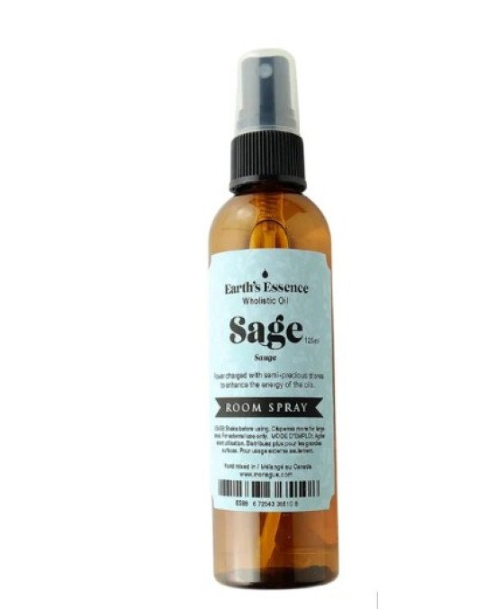 Erdessenz, ganzheitliches Raumspray "SAGE" aus indianischer Handarbeit