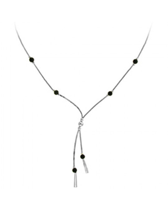 Liquid Silver Kette "Y"
