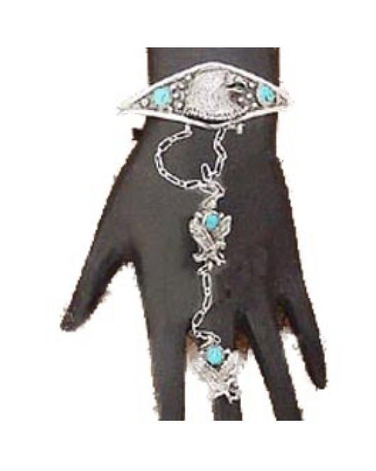 Slavebracelet Armband mit Ring der Navajo, kleine Grösse