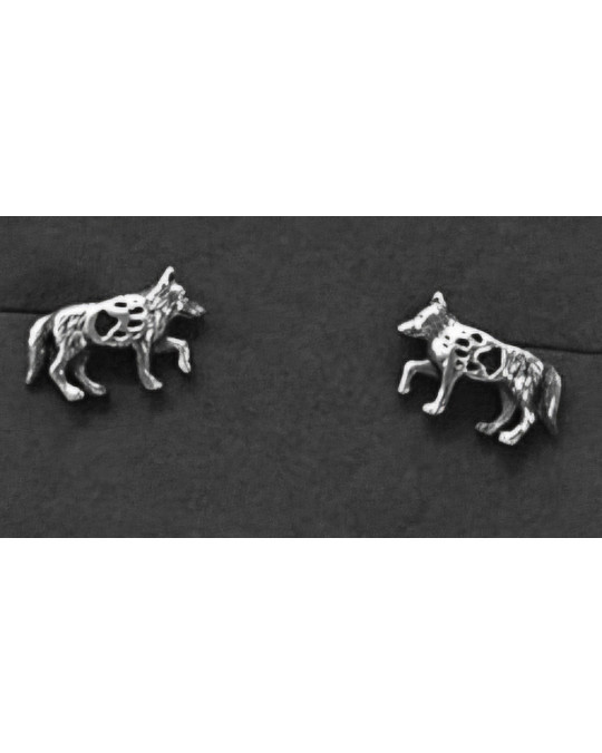 Kleine Stecker "Walking Wolf"